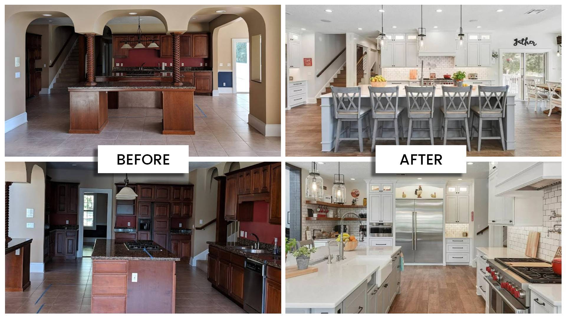 Before After 6 Kitchen