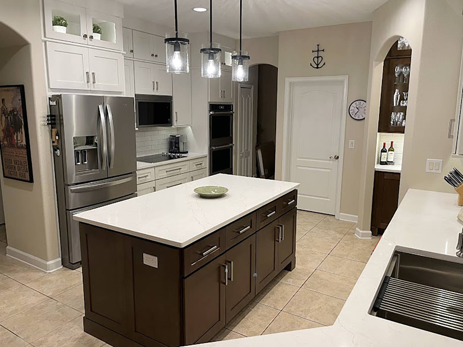 kitchen remodel after Eads Family