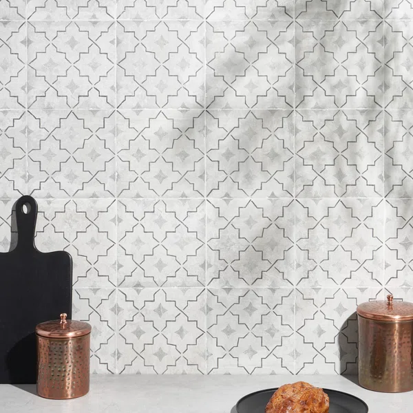 Deco Marla Kygo 7.87 in. x 7.87 in. Matte Porcelain Floor and Wall Tile