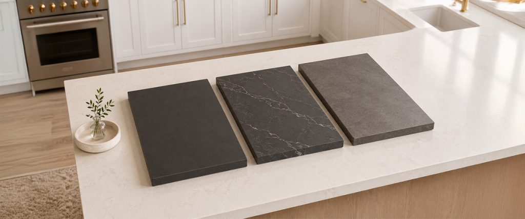 Pattern Solid, Veined, or Concrete Look