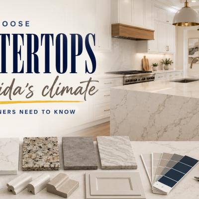 How to Choose Countertops for Florida’s Climate: What Homeowners Need to Know First