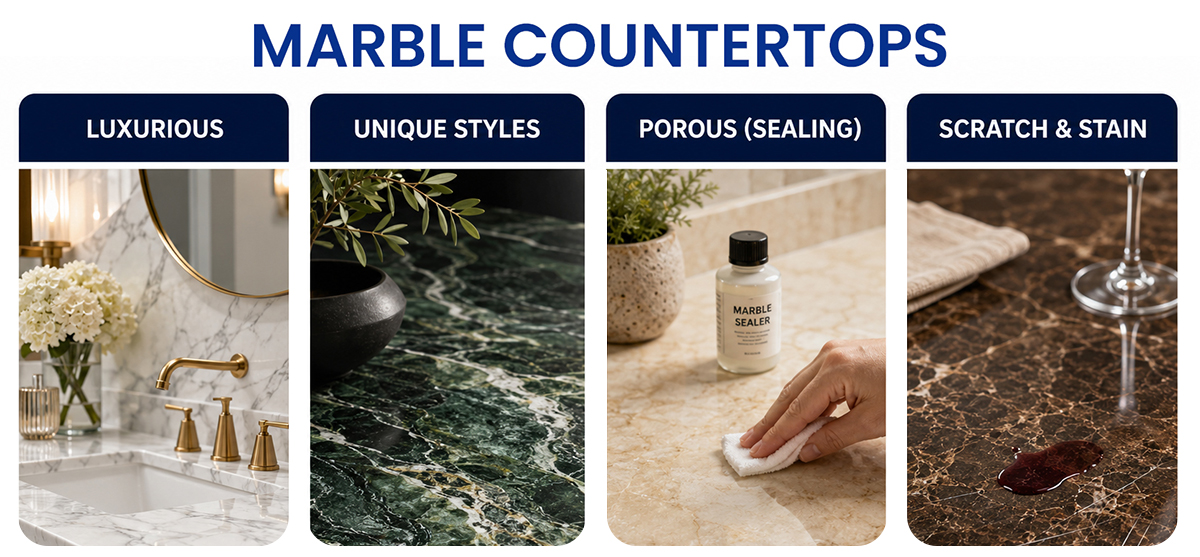 Marble Countertops orlando