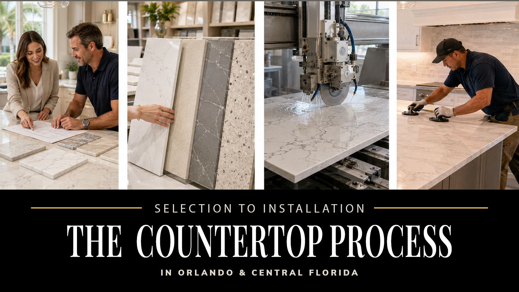 Countertop Process in Orlando, FL: From Selection to Installation