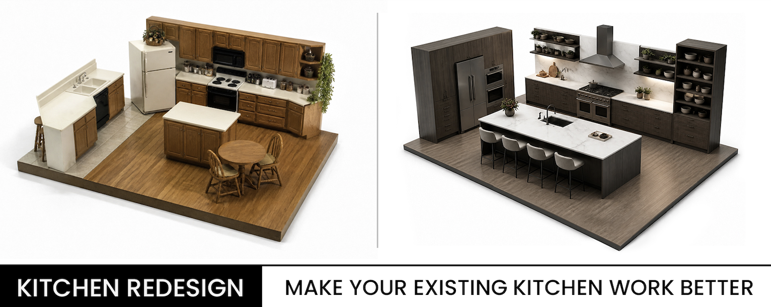 Kitchen Redesign Make Your Existing Kitchen Work Better
