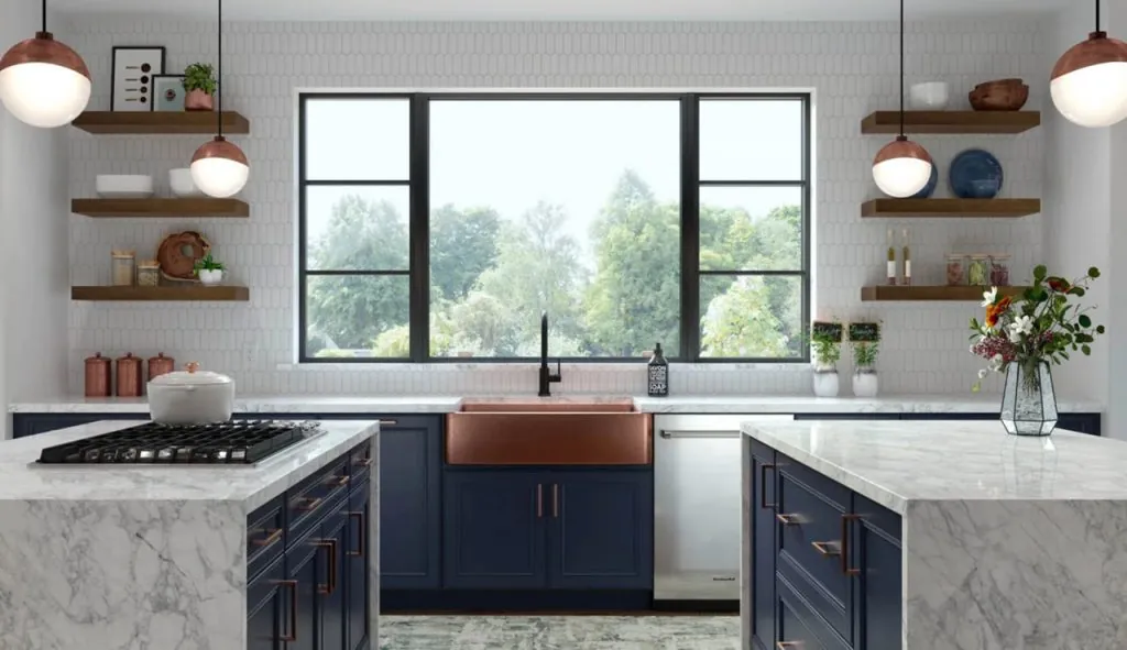Modern Kitchen Design Features Natural Light