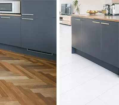 Tile Vs Wood In Kitchen Remodeling